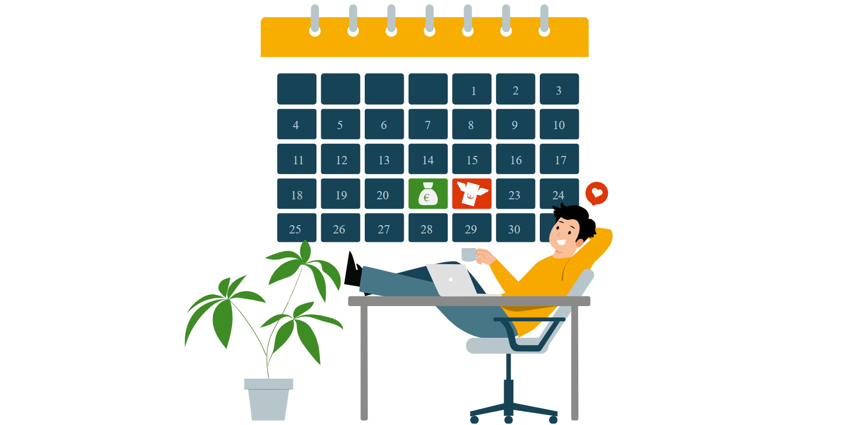 Choose your own collection date with FinBuddy and Buckaroo